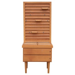 Modern Hermès Style Two-Drawer Display Stand or Adjustable Rack