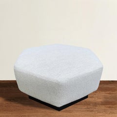Modern Hexagonal Ottoman