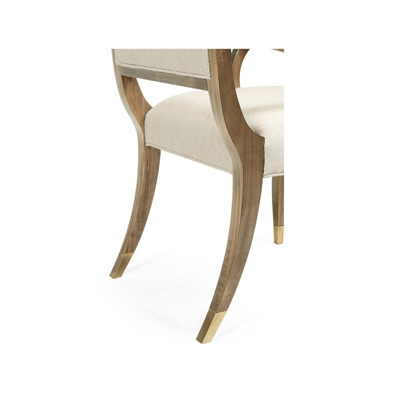 Modern High Back Dining Armchair For Sale at 1stDibs