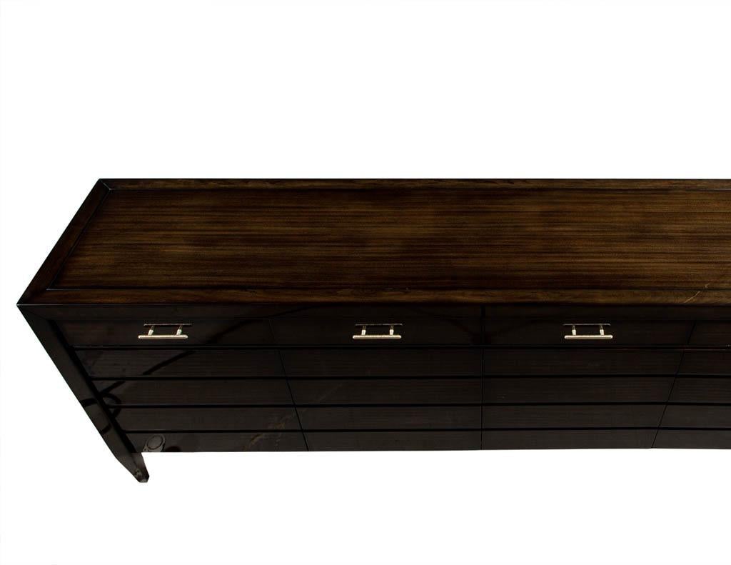 Modern High Gloss Lacquered Jacques Garcia Vendome Buffet For Sale 8