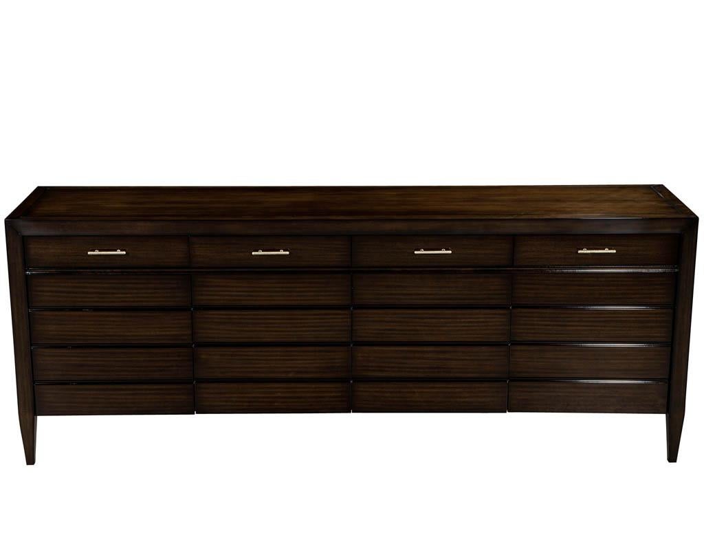 Modern High Gloss Lacquered Jacques Garcia Vendome Buffet For Sale 11