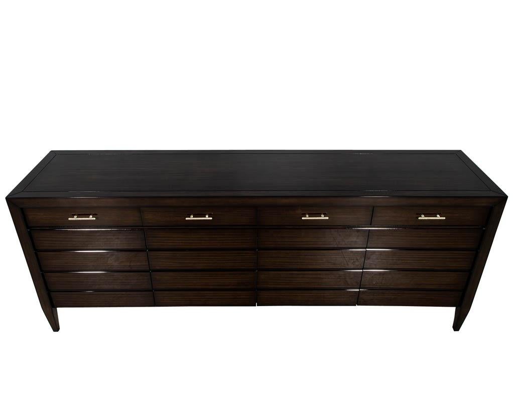 Modern High Gloss Lacquered Jacques Garcia Vendome Buffet For Sale 12