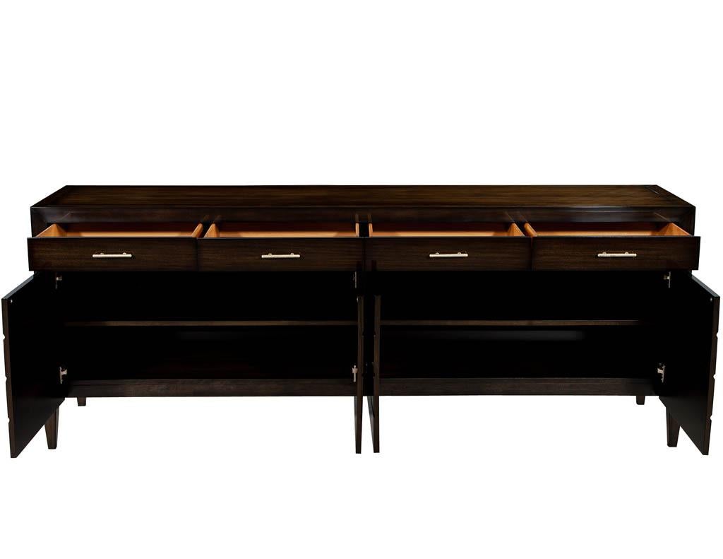 Modern High Gloss Lacquered Jacques Garcia Vendome Buffet In New Condition For Sale In North York, ON