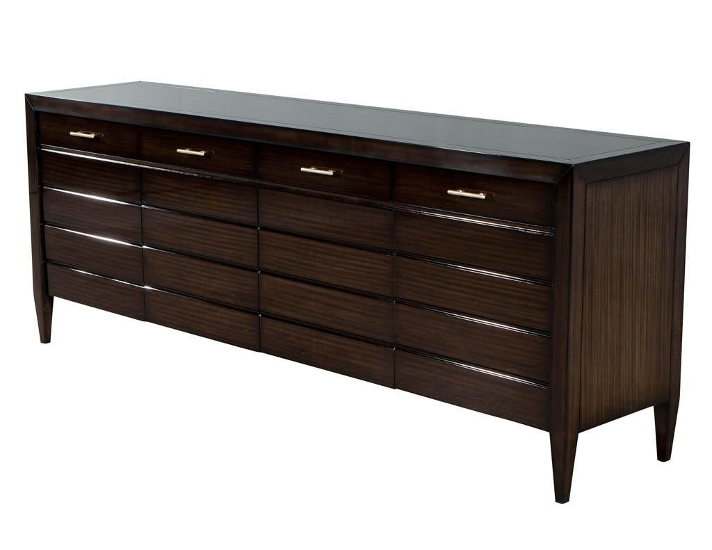 Contemporary Modern High Gloss Lacquered Jacques Garcia Vendome Buffet For Sale
