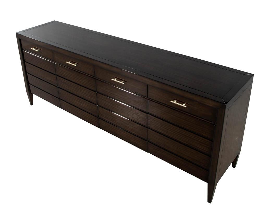 Modern High Gloss Lacquered Jacques Garcia Vendome Buffet For Sale 2