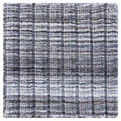 Modern High-Low Wool Rug