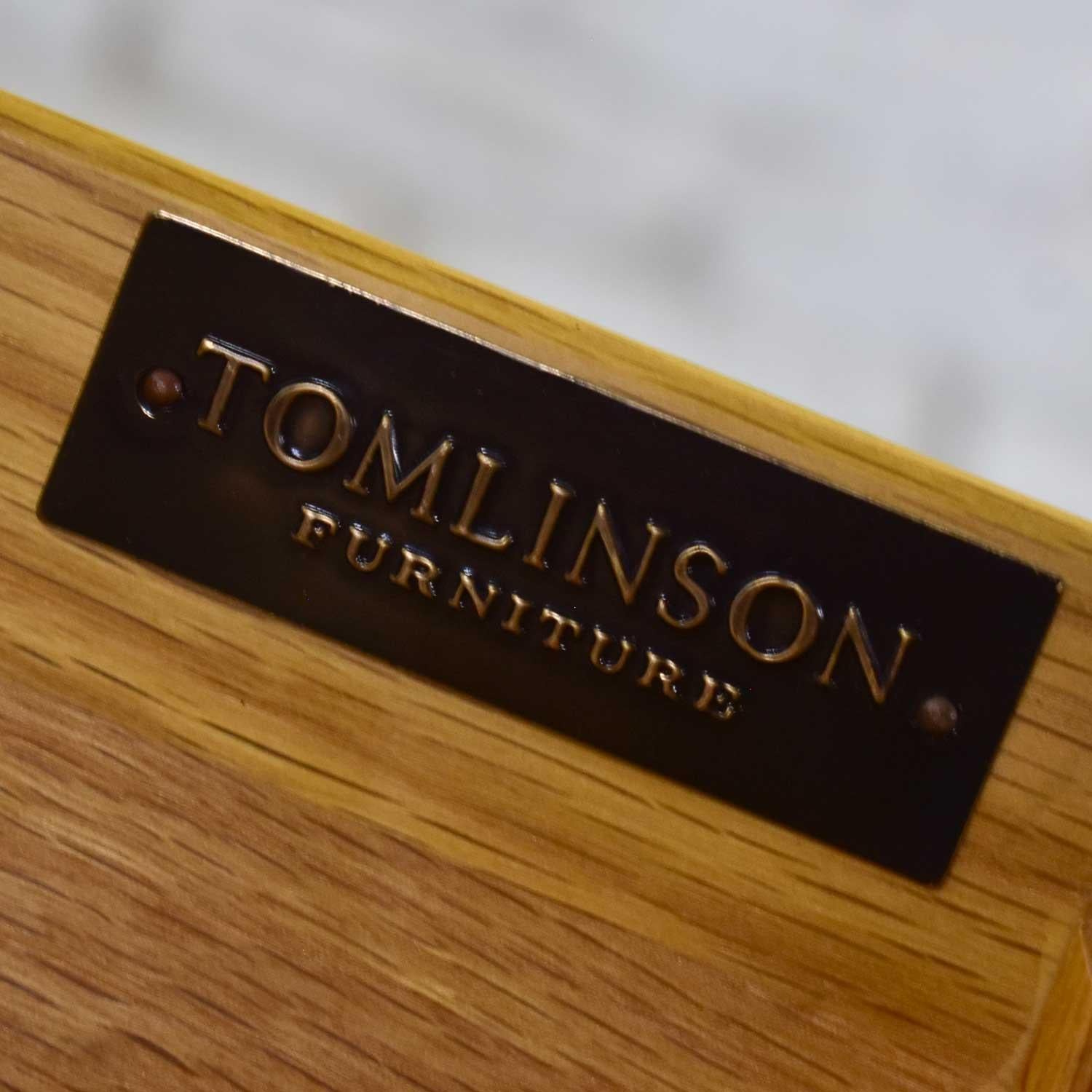 Modern Hollywood Regency Walnut Parson’s Style Writing Desk Tomlinson Furniture 8