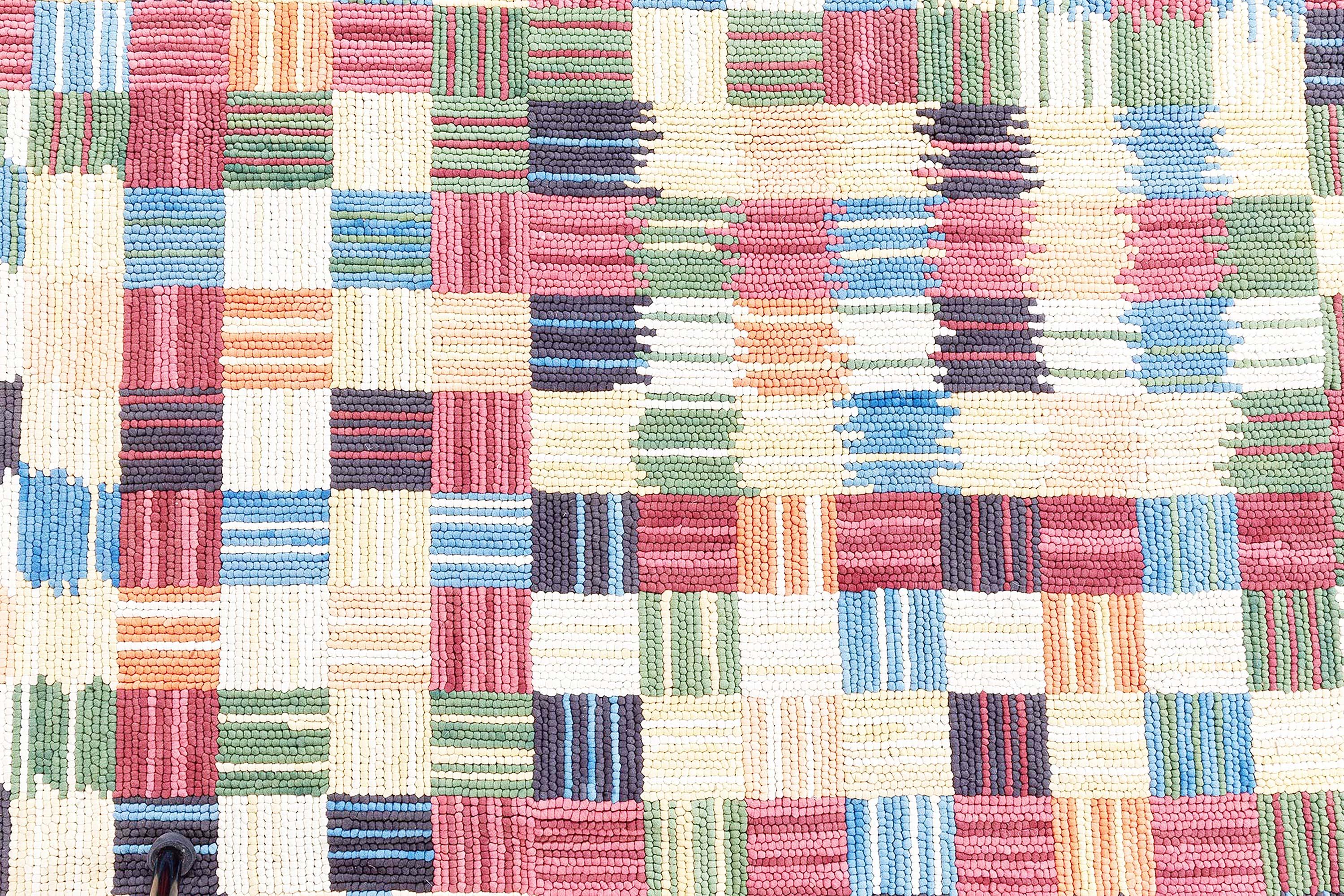 Alfombra enganchada moderna de Doris Leslie Blau Moderno en venta