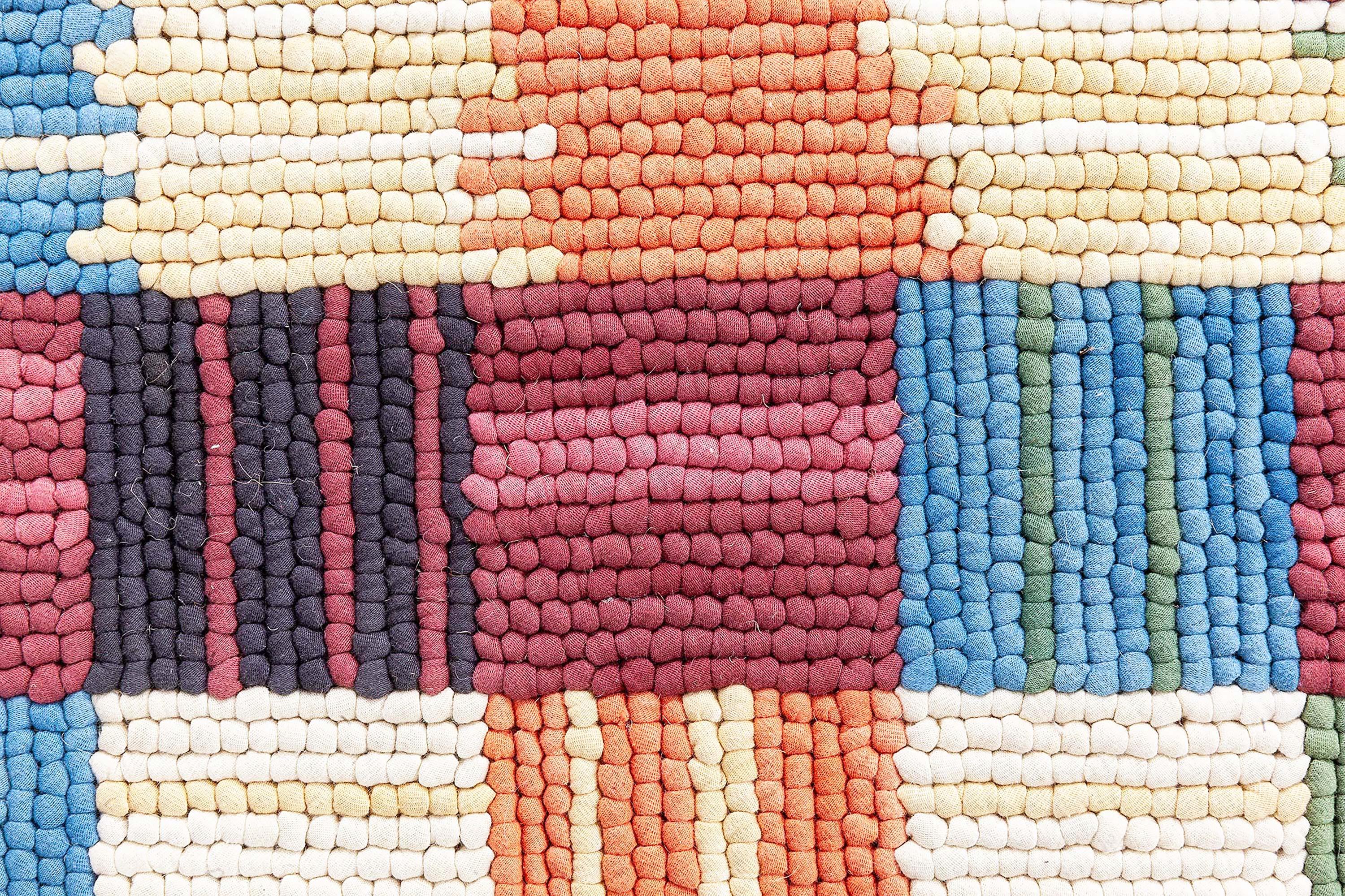 Alfombra enganchada moderna de Doris Leslie Blau Otro en venta