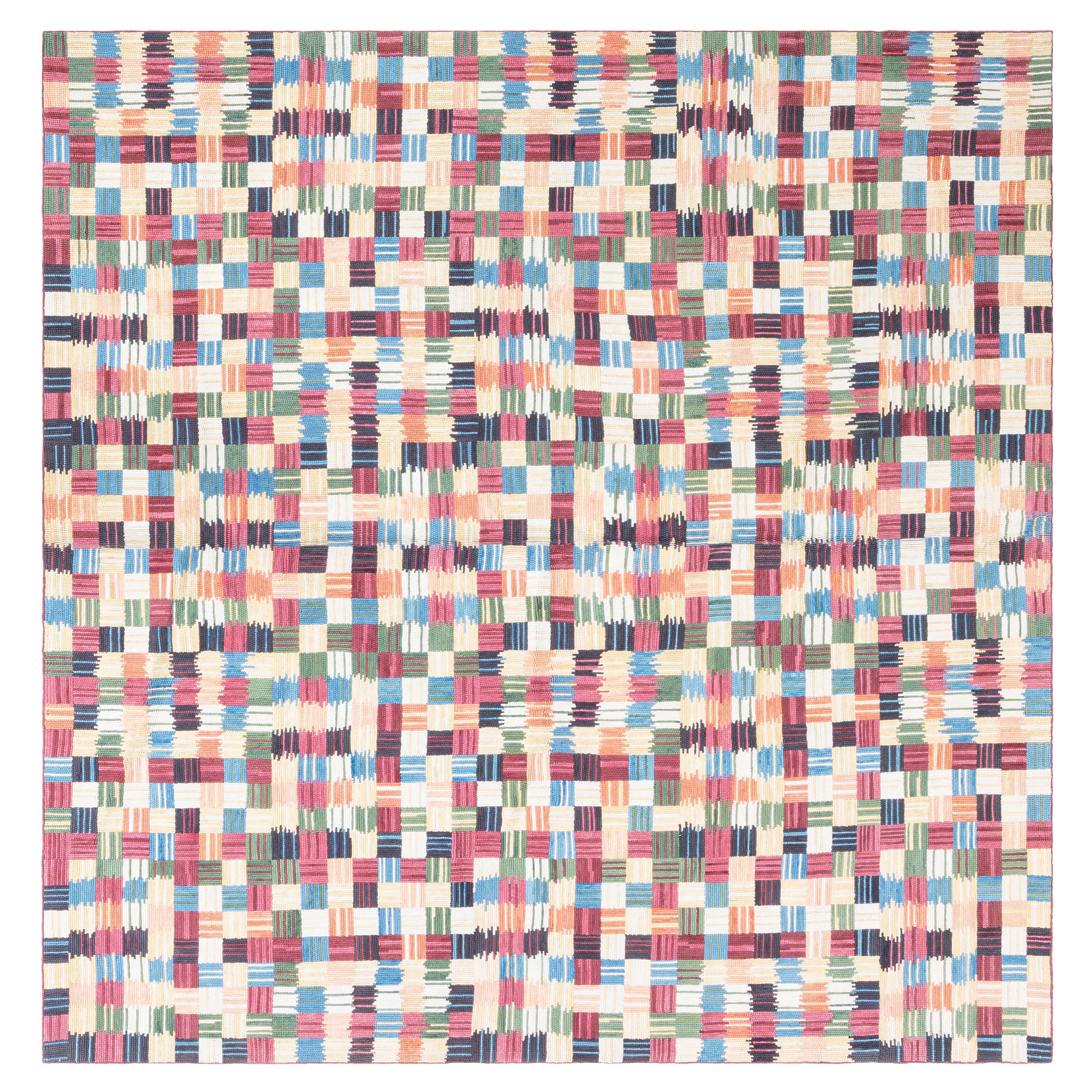 Modern Hooked Rug by Doris Leslie Blau