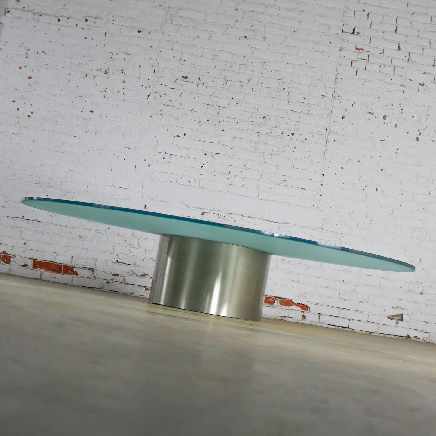 Modern Hoop Cantilevered Low Cocktail Coffee Table by J. Wade Beam for Brueton For Sale 6