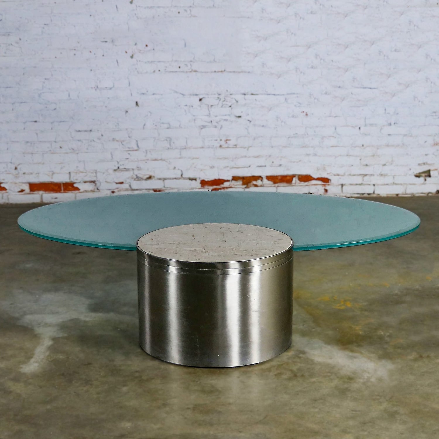 Modern Hoop Cantilevered Low Cocktail Coffee Table by J. Wade Beam for Brueton For Sale 11