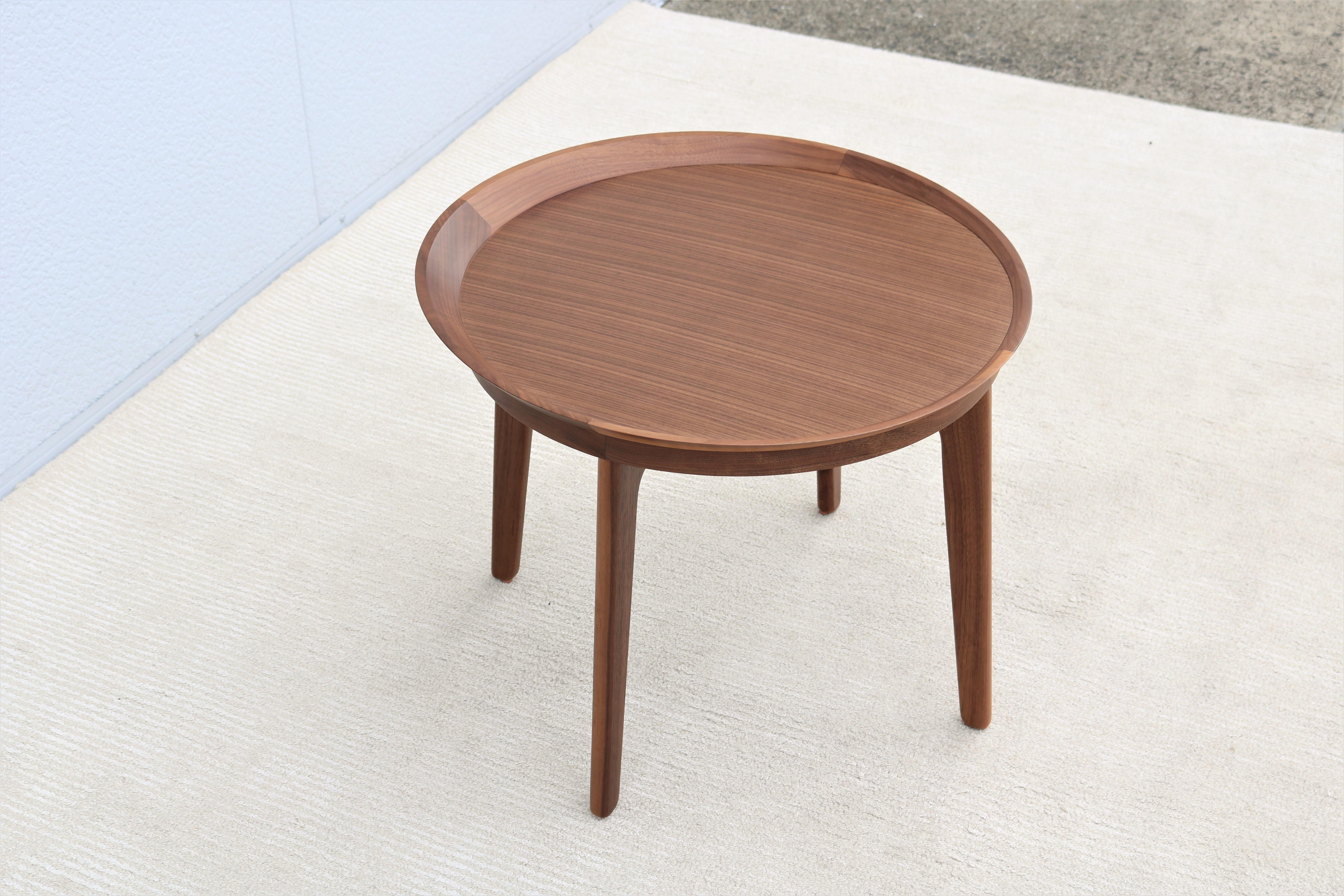 Modern Ignacia Murtagh for Bernhardt Design Los Andes Walnut Occasional Table For Sale 6