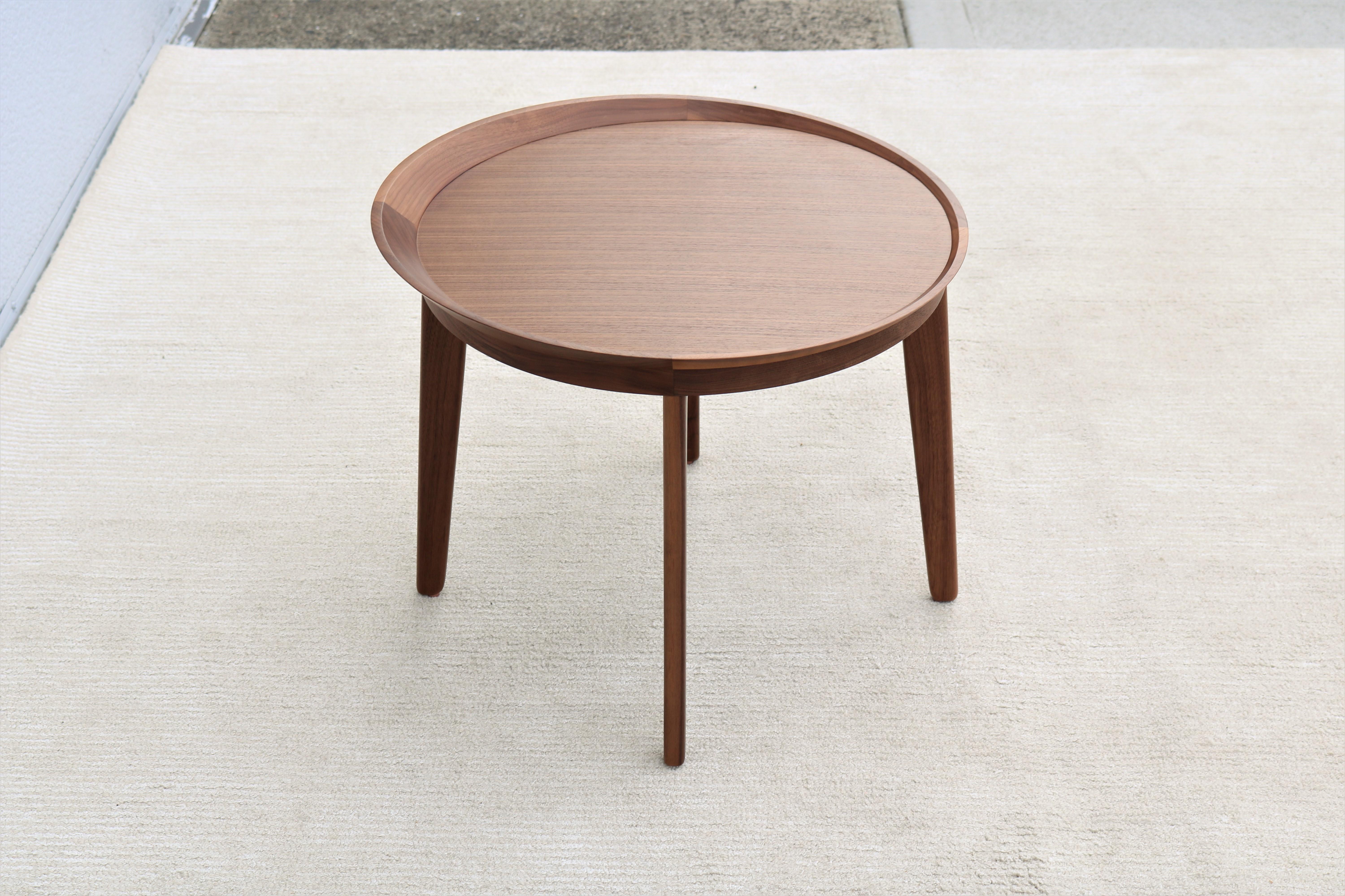Modern Ignacia Murtagh for Bernhardt Design Los Andes Walnut Occasional Table For Sale 7