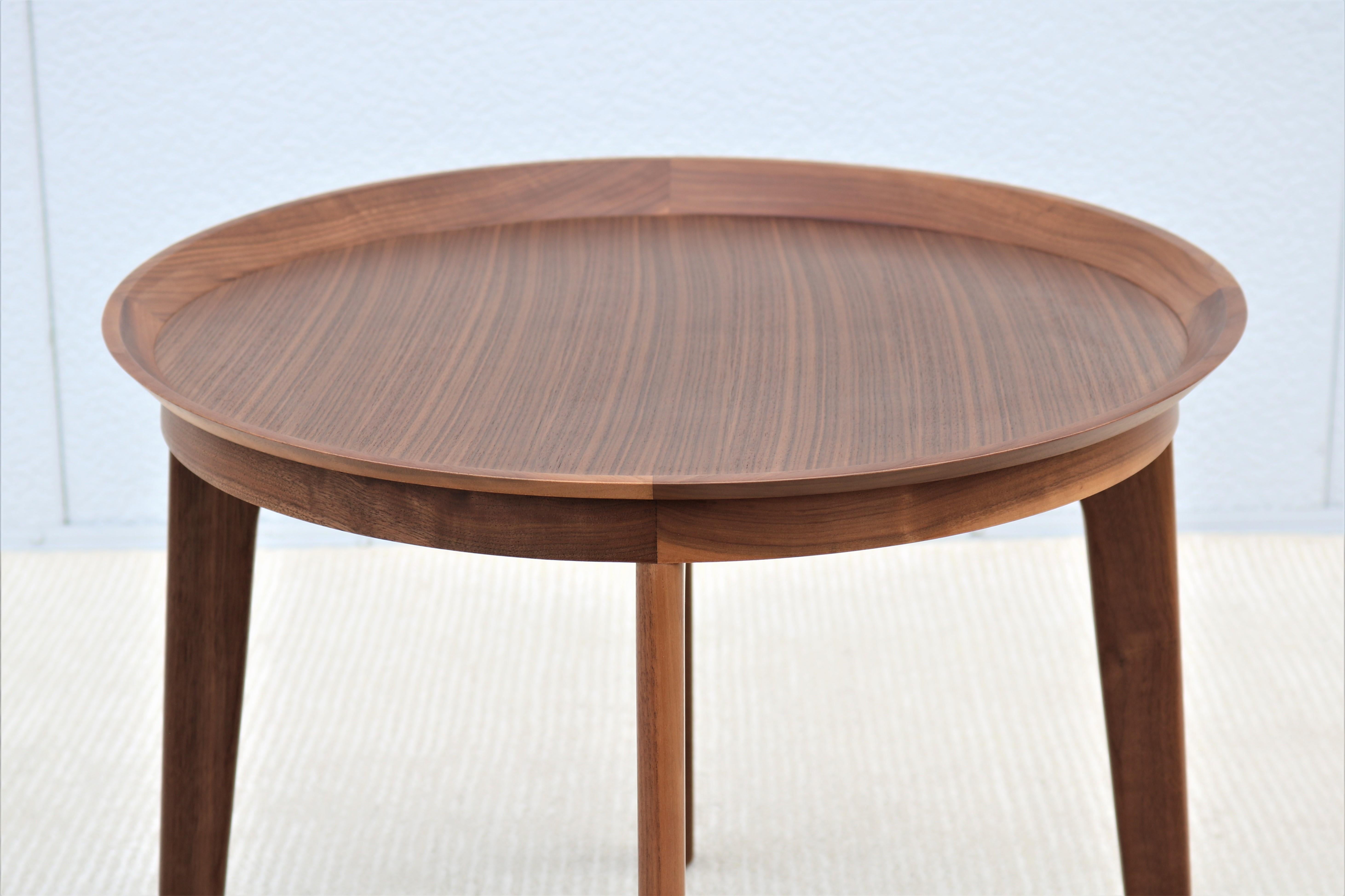 Modern Ignacia Murtagh for Bernhardt Design Los Andes Walnut Occasional Table For Sale 10