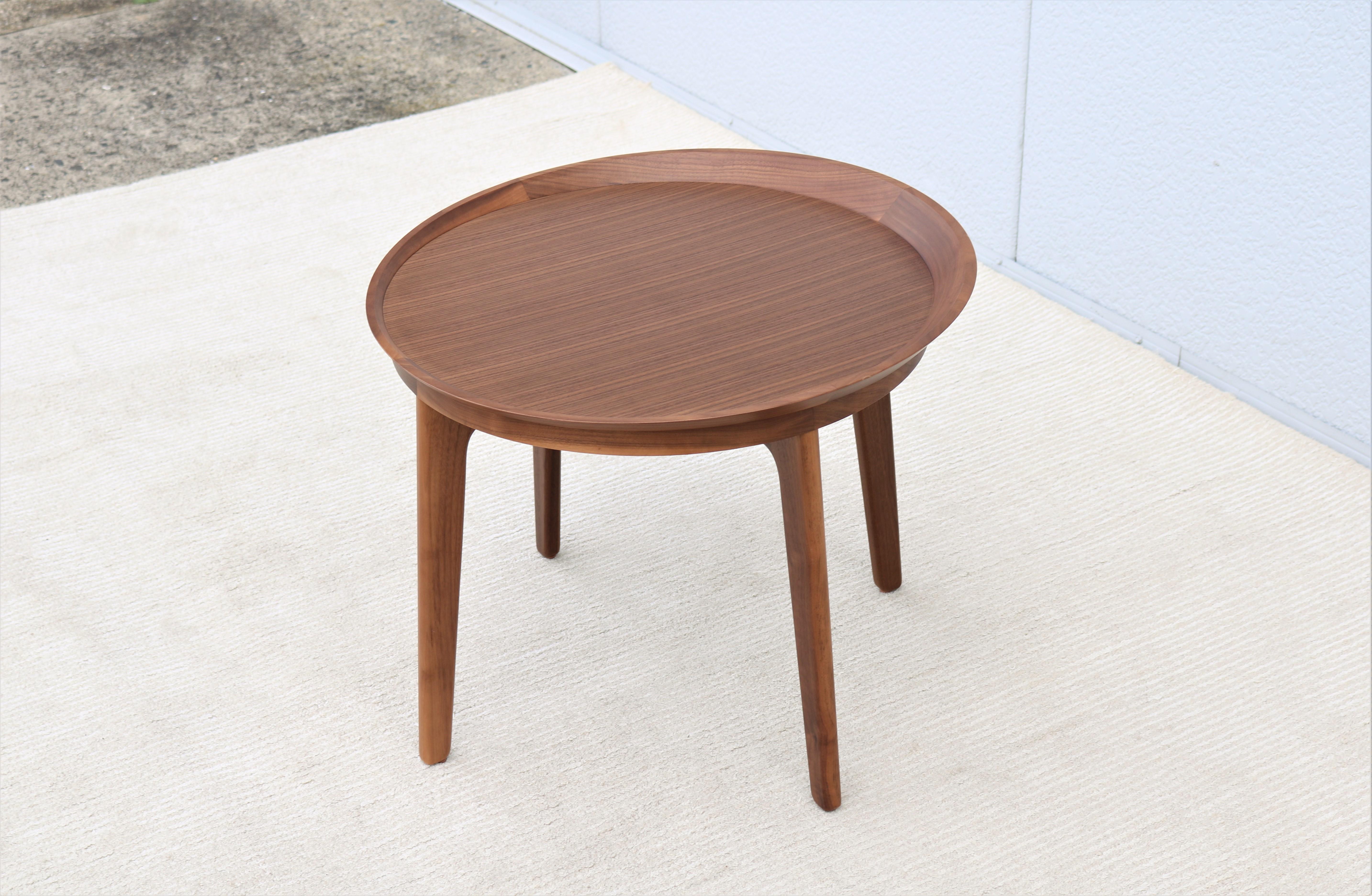 Modern Ignacia Murtagh for Bernhardt Design Los Andes Walnut Occasional Table For Sale 2