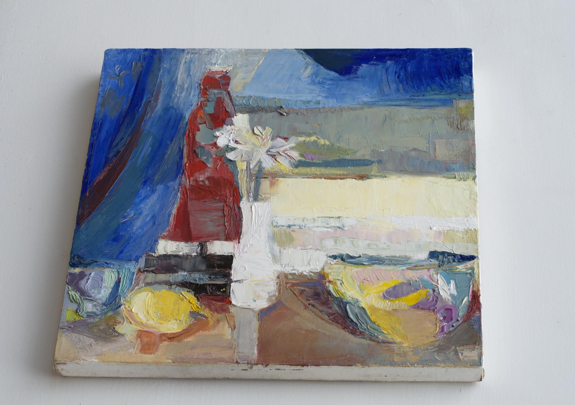 American Modern Impressionist Still Life Painting For Sale