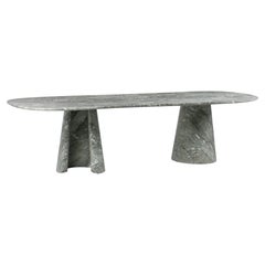 Modern In-Side Marble Dining Table, 10 Seat, Handmade in Portugal by Greenapple