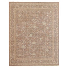 Keivan Woven Arts Großer, handgeknüpfter, feiner Amritsar-Teppich aus Wolle in All-Over-Design 