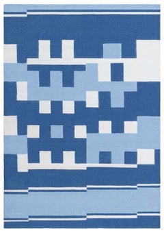 Modern Indian Dhurrie Rug by Doris Leslie Blau