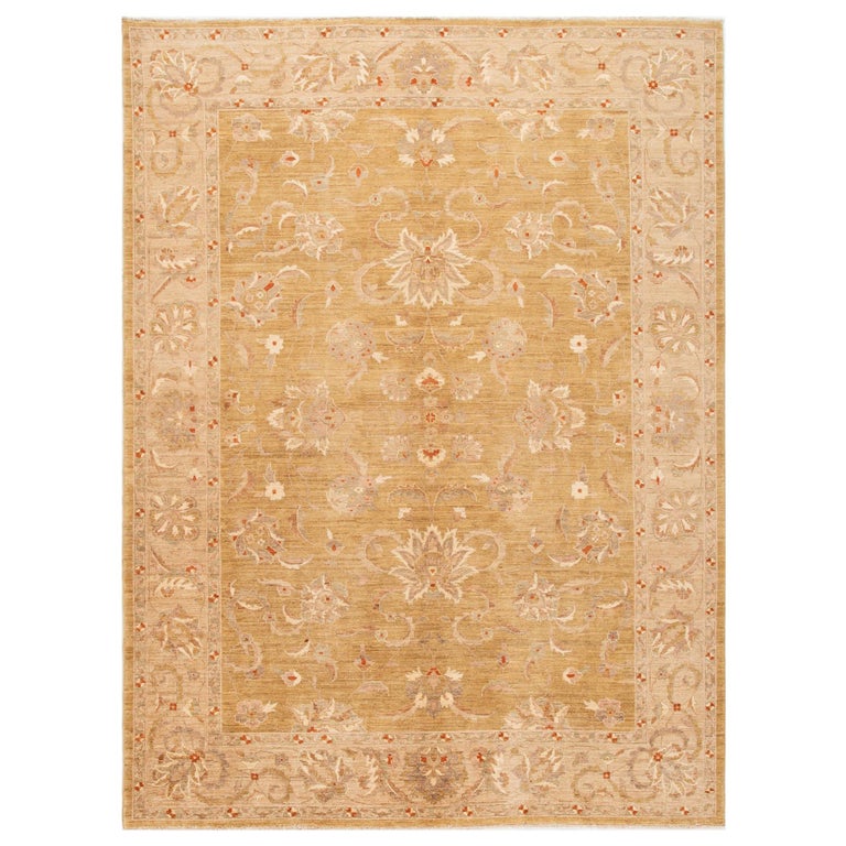 Modern Indian Peshawar Rug For Sale at 1stDibs