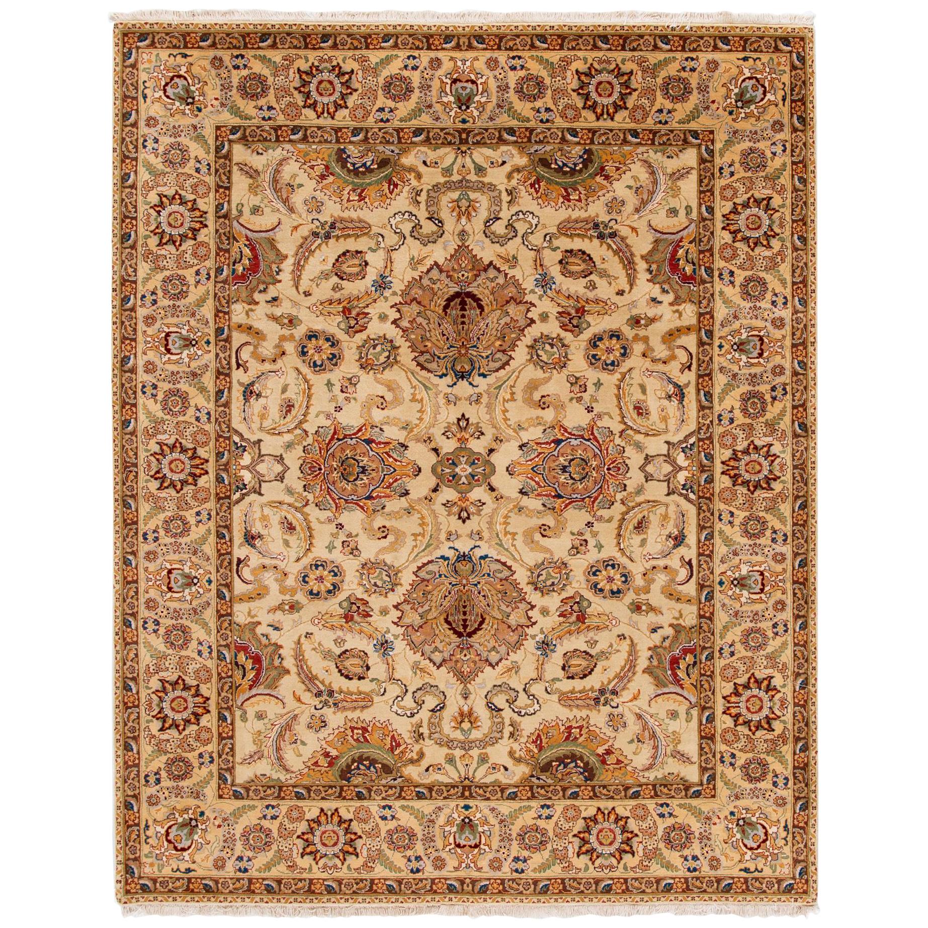 Modern Indian Peshawar Rug For Sale