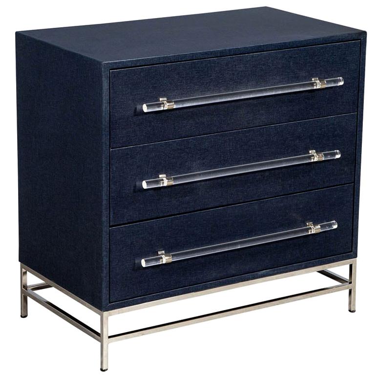 Modern Indigo Chest of Drawers