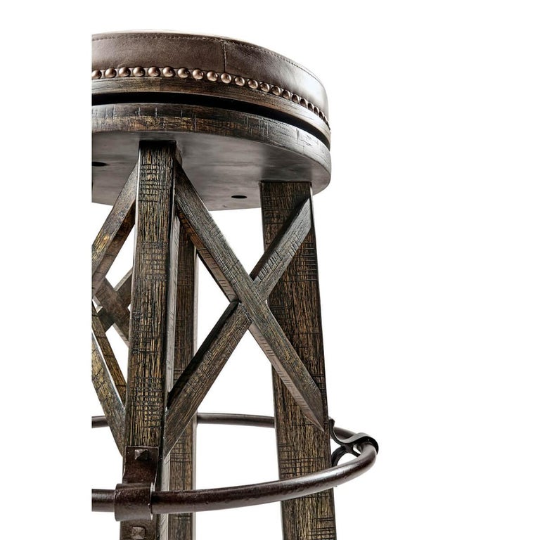 Modern Industrial Bar Stool For Sale at 1stDibs modern industrial bar