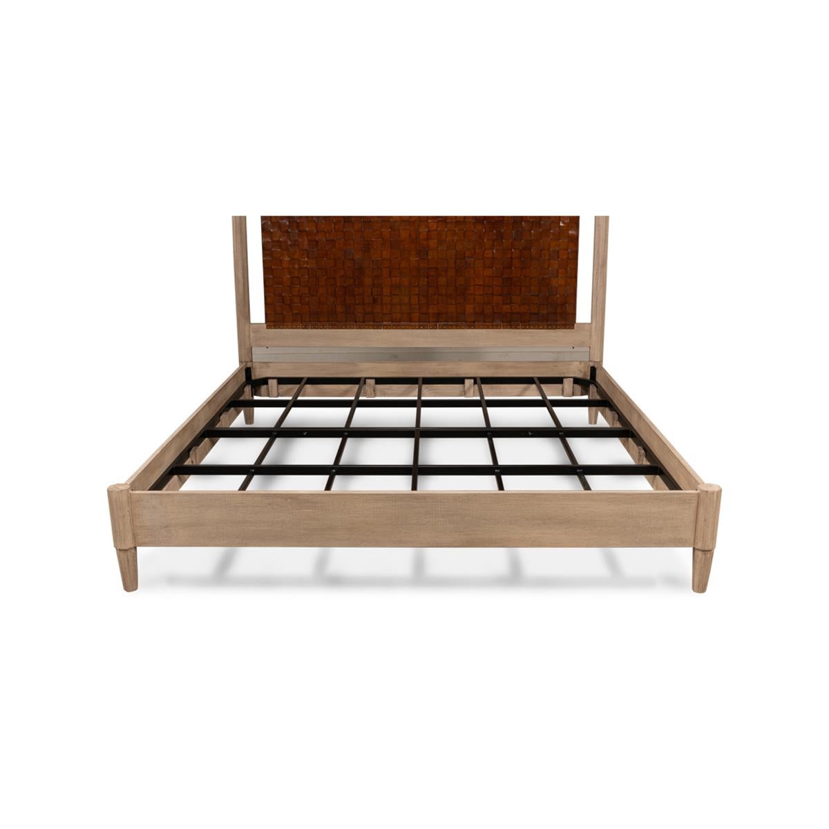 Contemporary Modern Industrial Bed For Sale