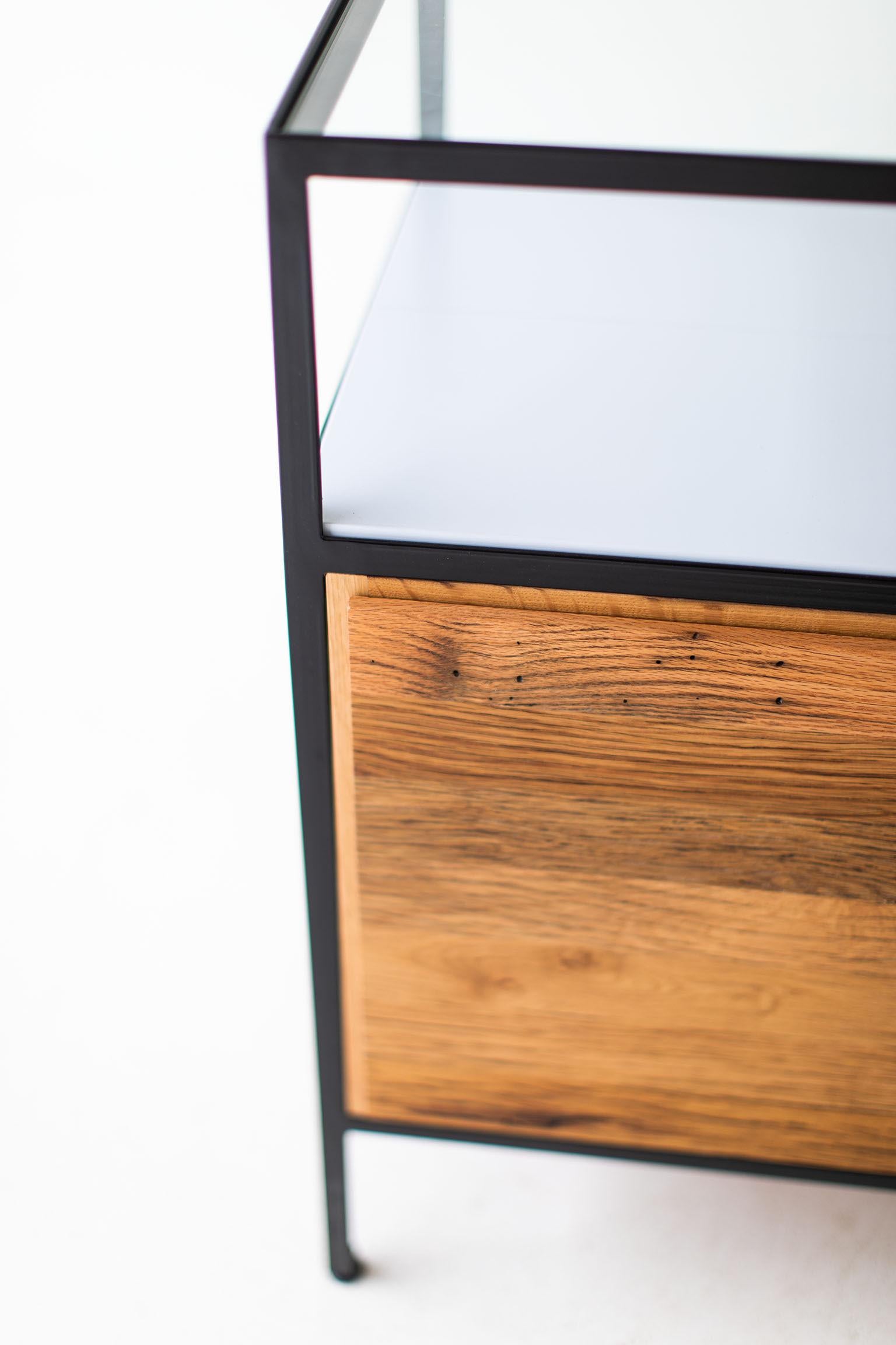 Cassapanca Modern Industry in Oak riciclato in vendita 2