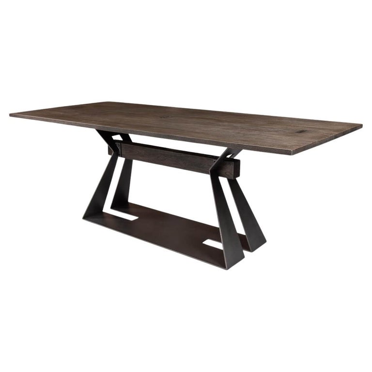 Modern Industrial Design Dining Table For Sale at 1stDibs dining