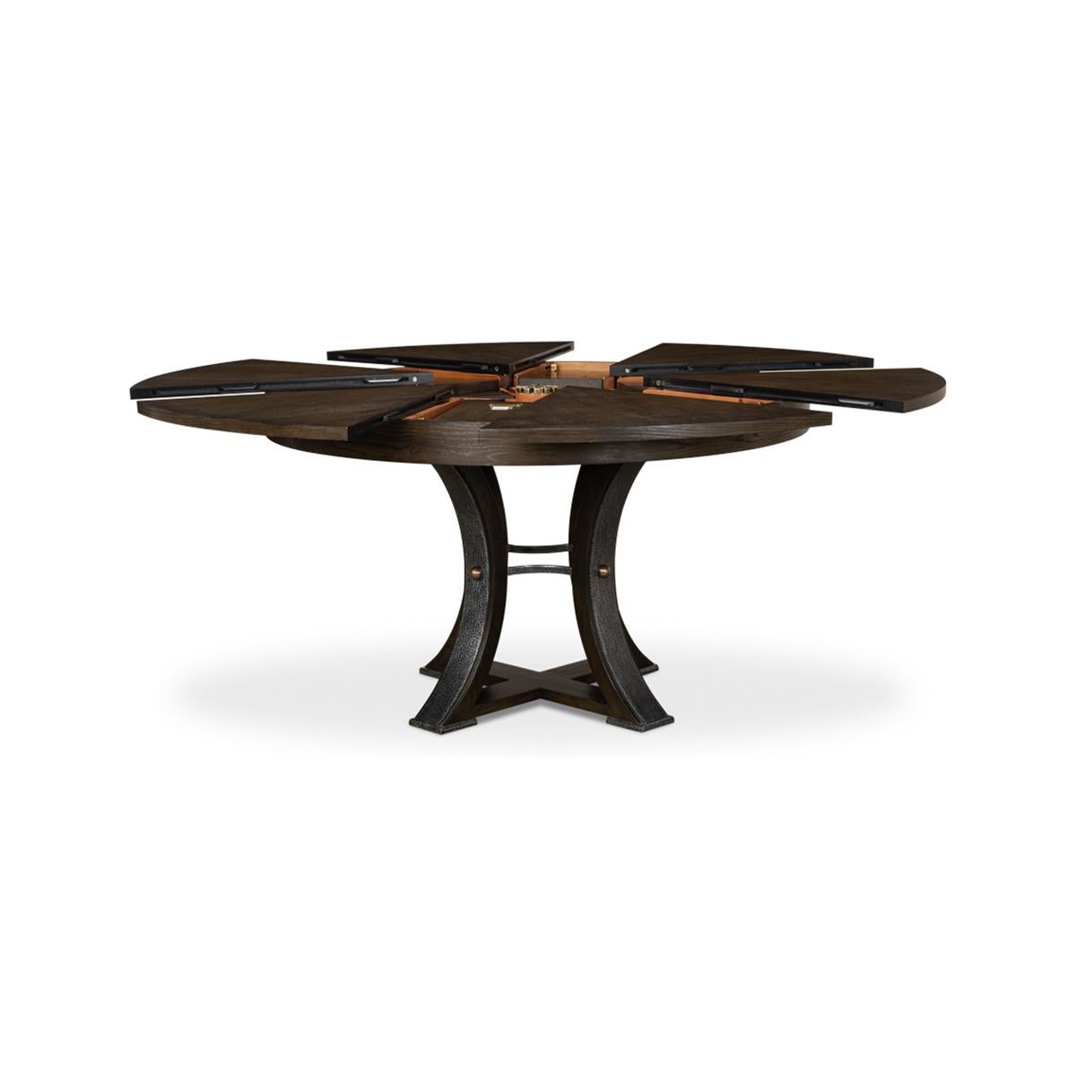 round 8 seater dining table