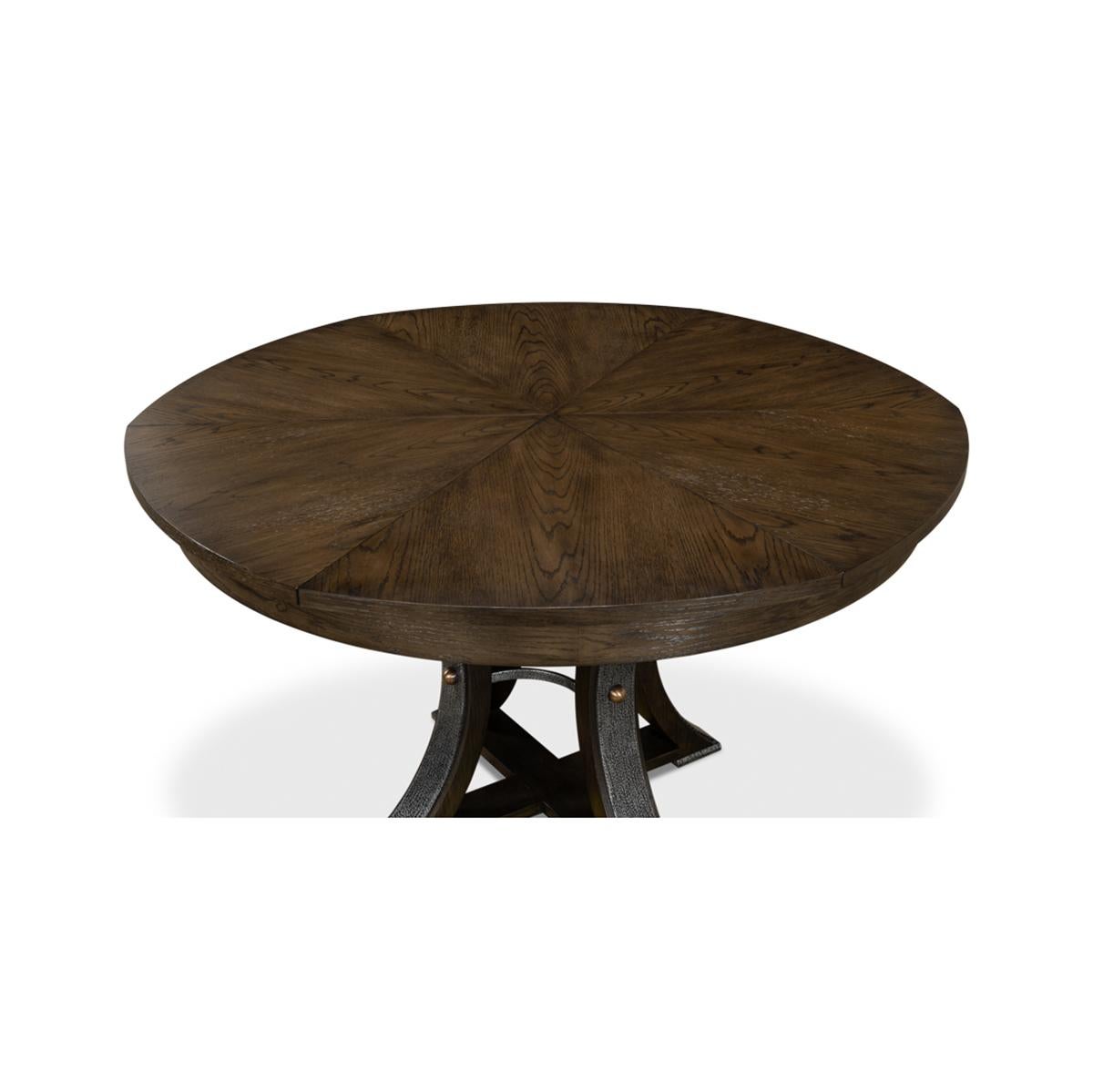 Modern Industrial Dining Table - 70