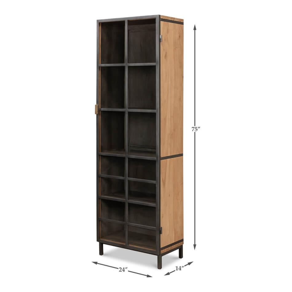 Modern Industrial Display Cabinet For Sale 3
