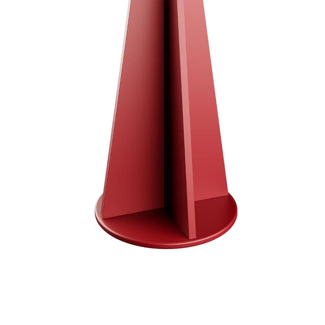 floor lamp red shade
