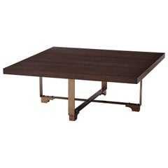 Modern Industrial Square Cocktail Table