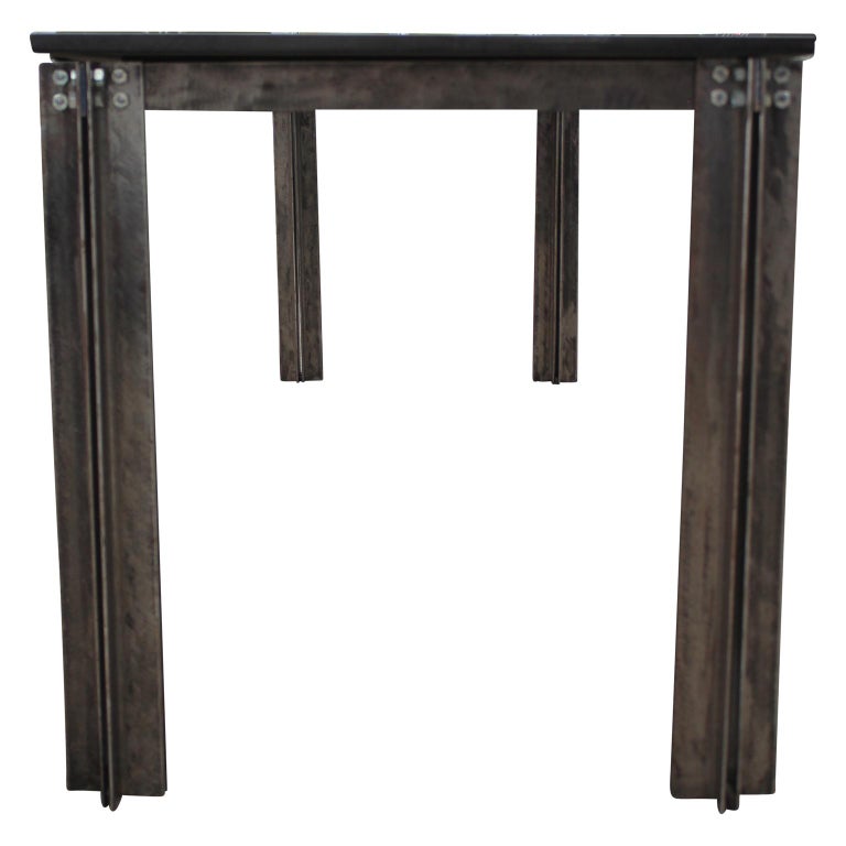 Modern Industrial Steel and Granite Top Conference or ...