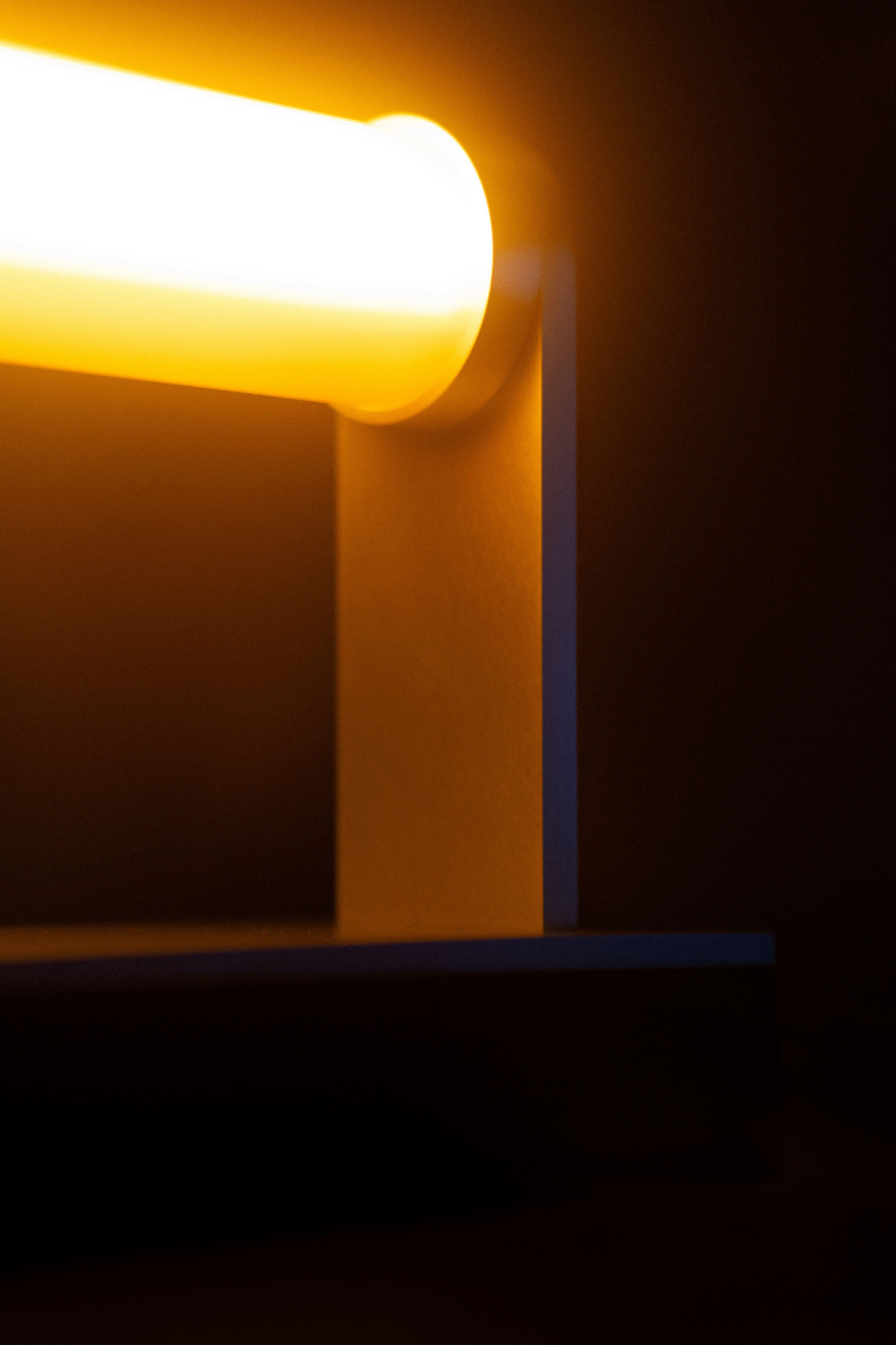 Contemporary Modern Industrial Table Lamp For Sale