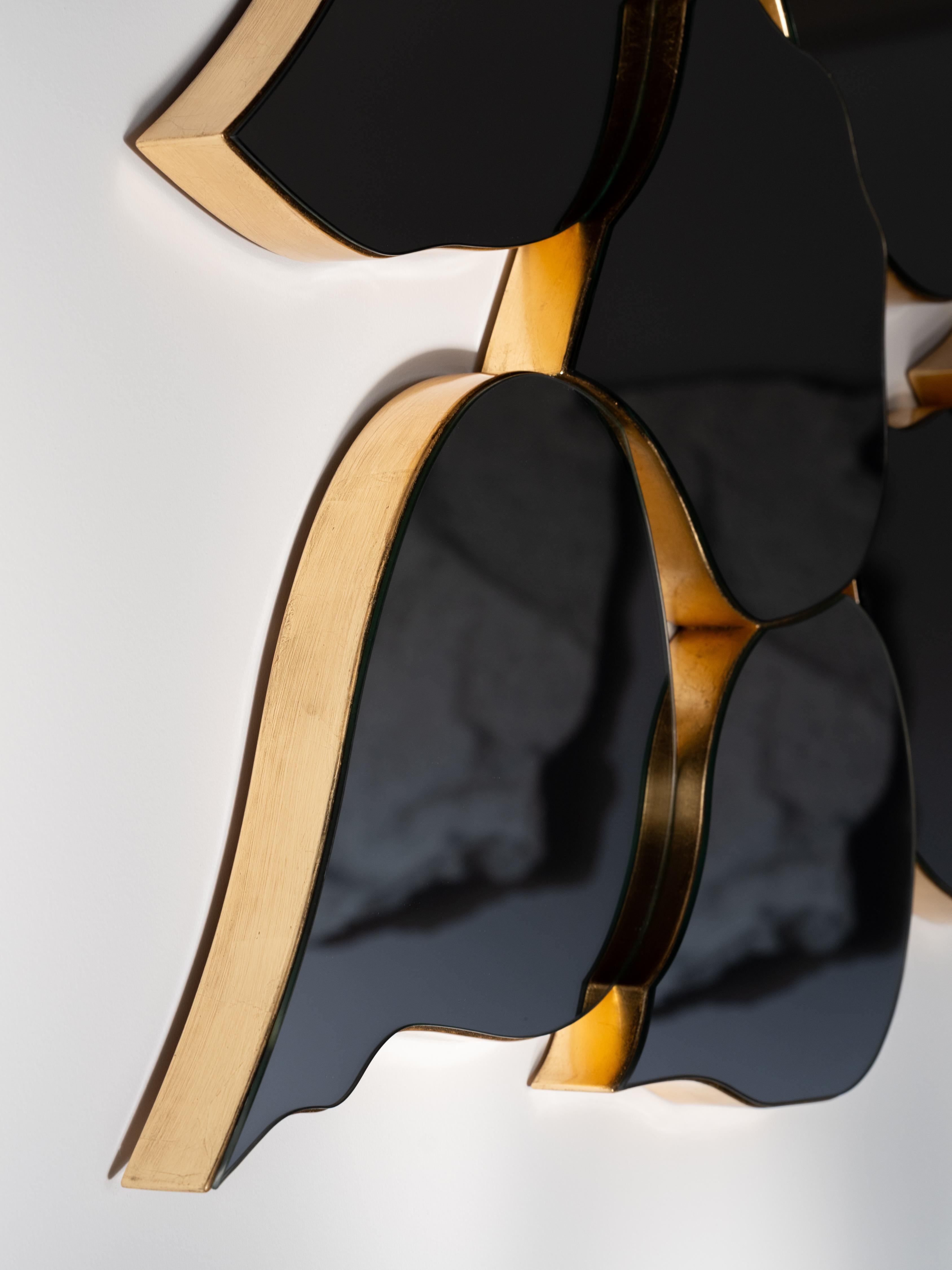 Mid-Century Modern Infinity mirror, Modern Collection, Handcrafted in Portugal - Europe by Greenapple.

The Infinity wall mirror reflects the passage of time in an infinite gaze, captivating the attention with each encounter. Featuring a