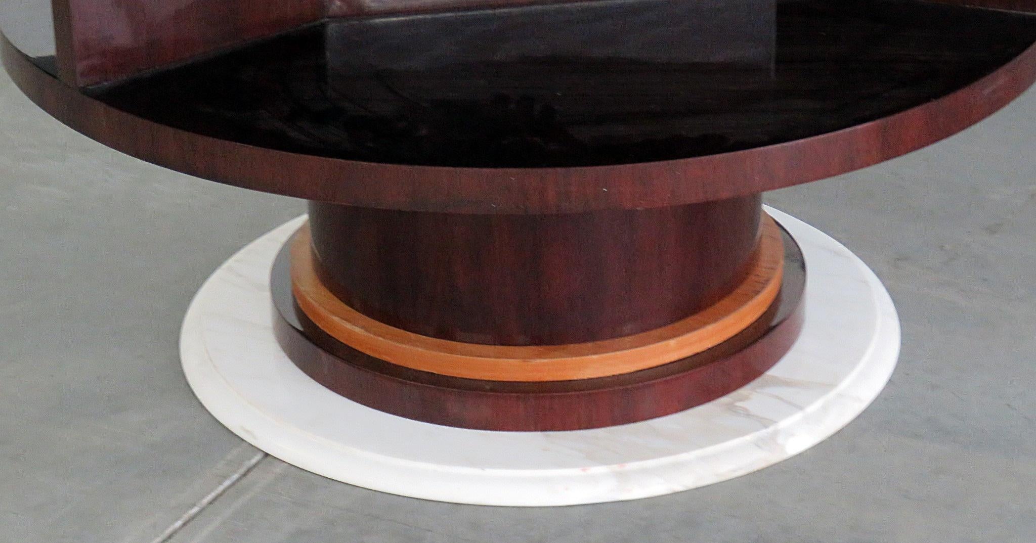 66 inch round dining table