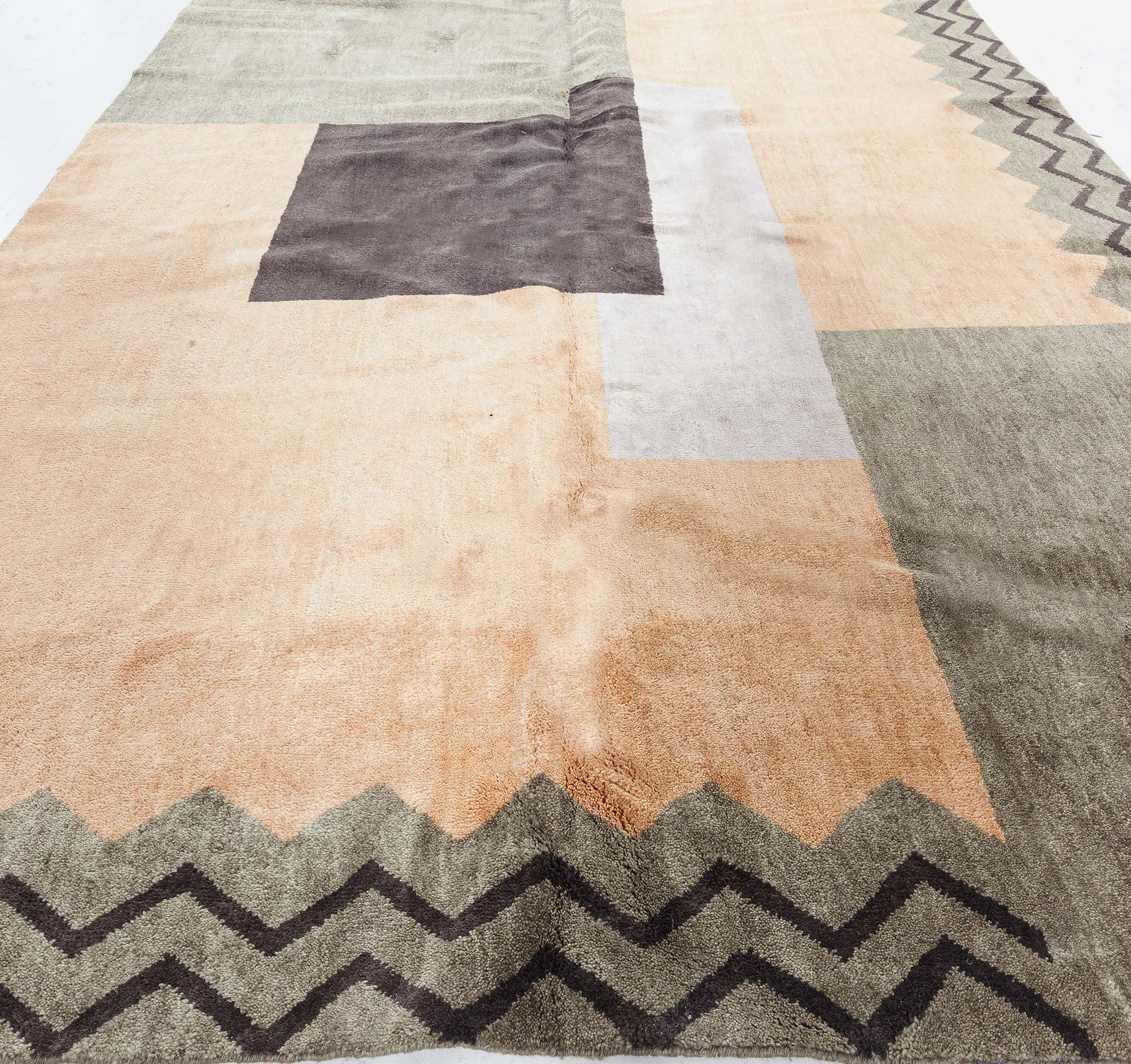 Tapis Art déco d'inspiration moderne de Doris Leslie Blau
Taille : 274 × 360 cm (9'0