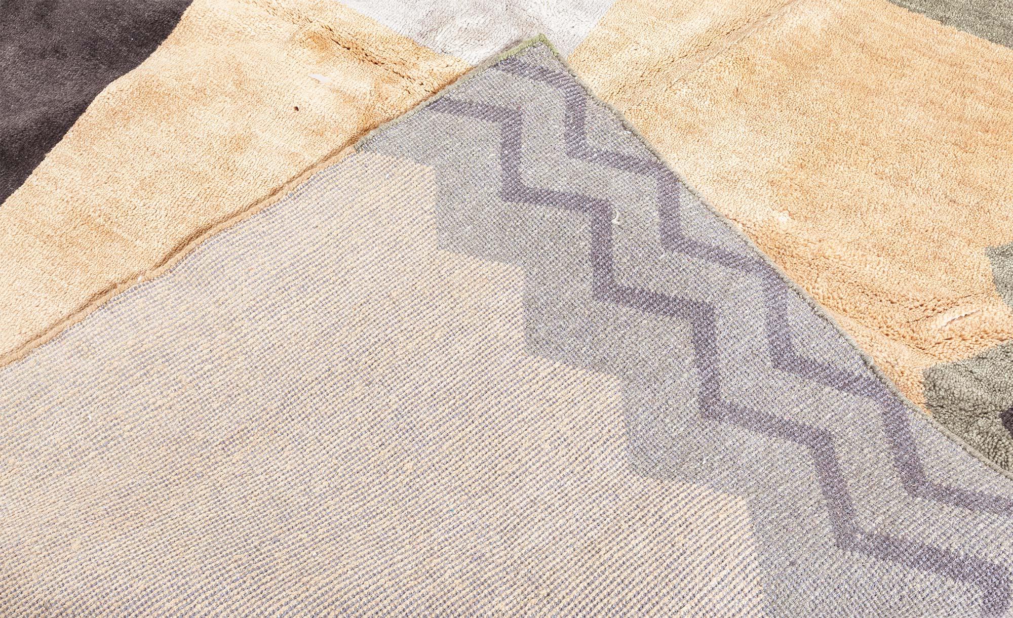 Laine Tapis Art déco d'inspiration moderne de Doris Leslie Blau en vente