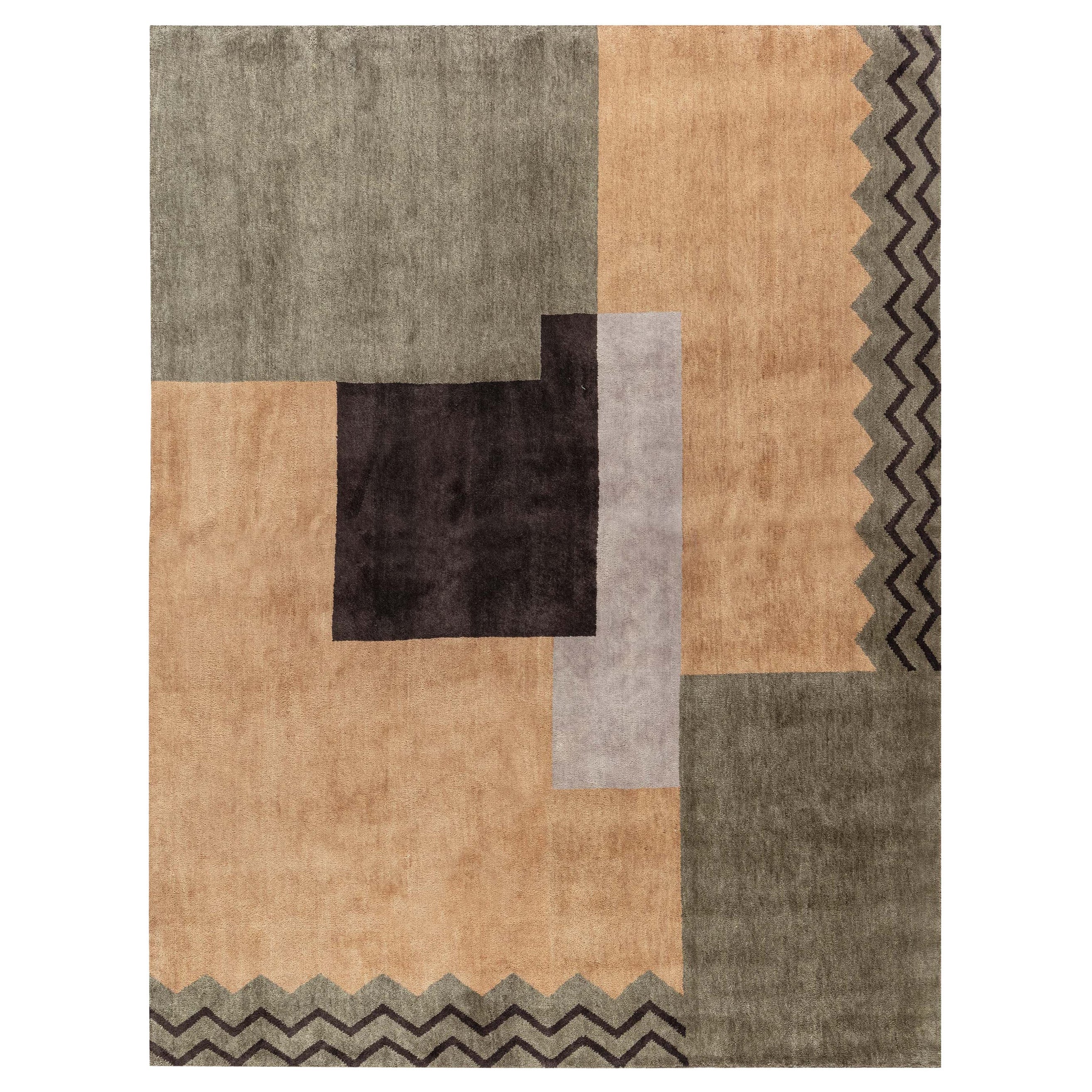 Modern Inspired Art Deco Rug by Doris Leslie Blau