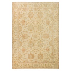Modernes Isfahan (beige/elfenbeinfarben, neu, 276cm x 193cm)