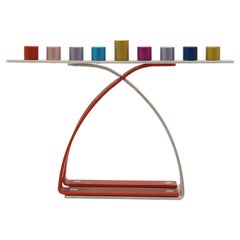 Modern Israeli Hanukkah Lamp by Arie Ofir