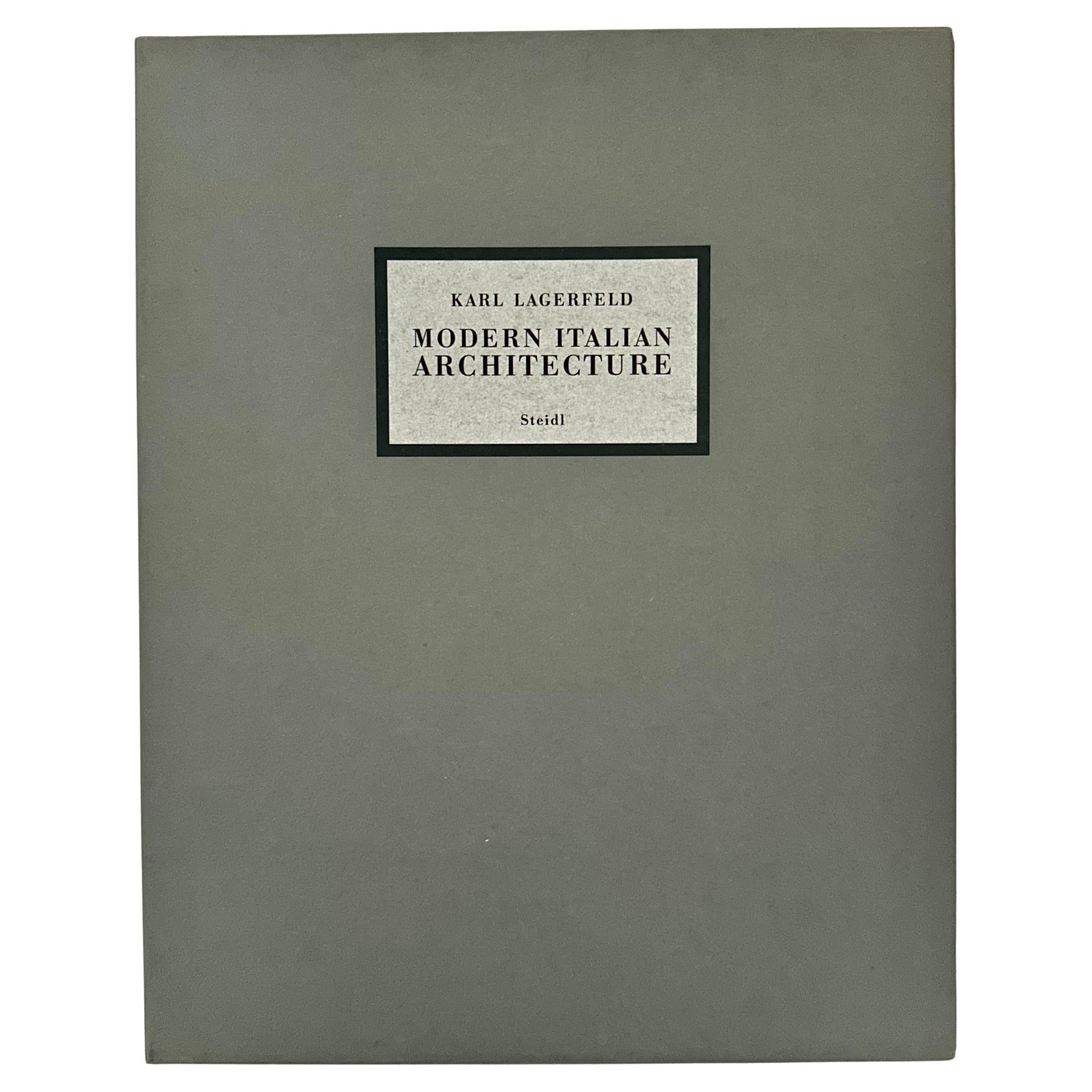Modern Italian Architecture - Karl Lagerfeld - 1998 For Sale