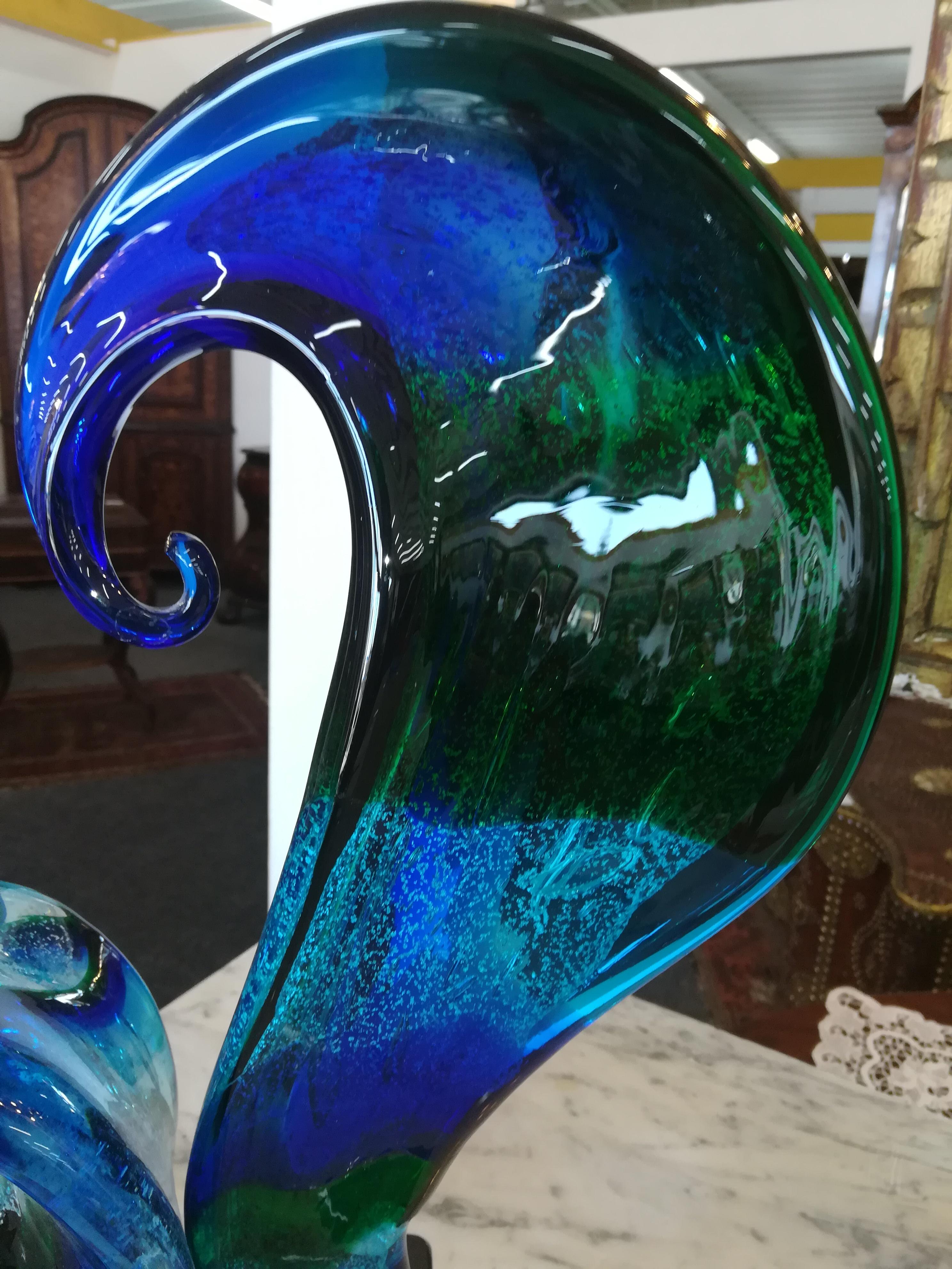 modern glass sculptures for sale