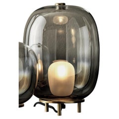 Modern Italian Borosilicate Glass Table Lamp from Bontempi Collection