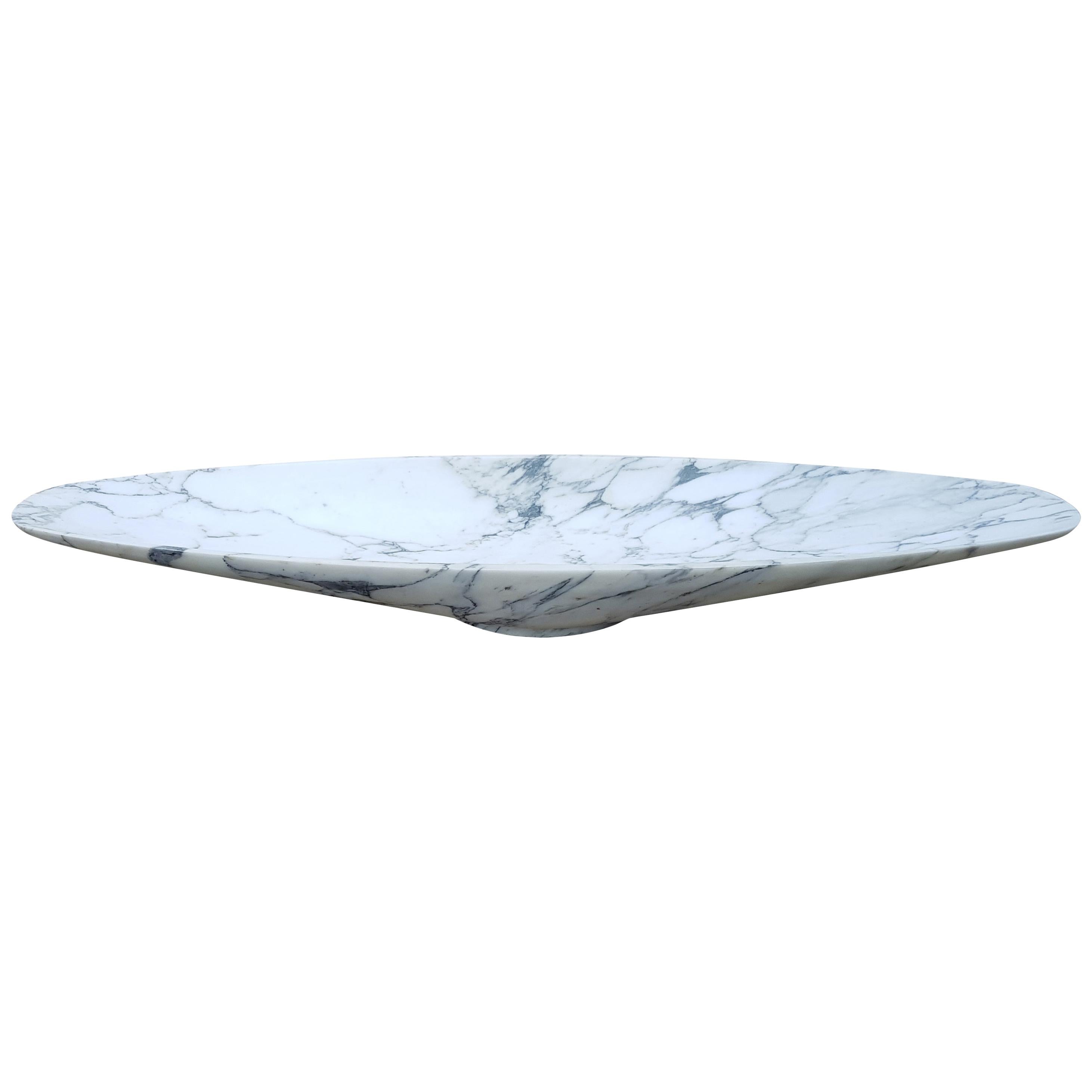 Modern Italian Carrara Marble Sink/ Basin