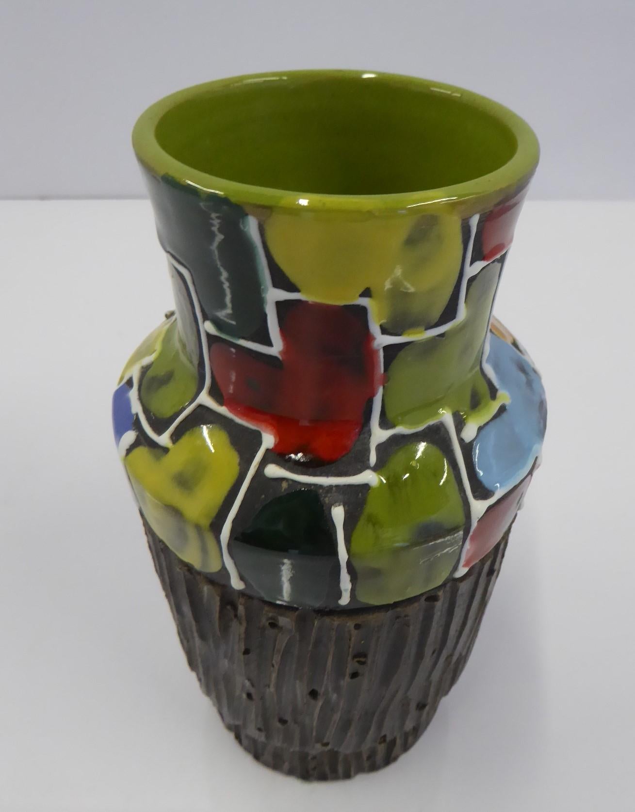 Modern Italian Ceramic Vase by Fratelli Fanciullacci Bitossi, 1960s 1